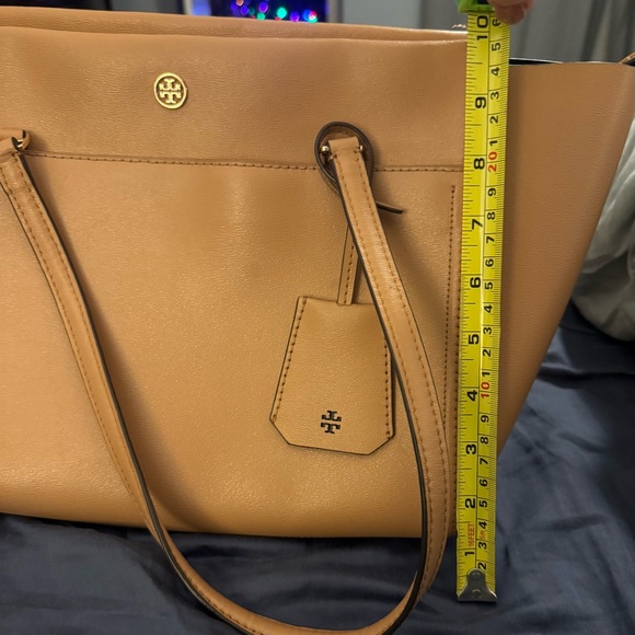 Tory Burch Tan Leather Tote Bag - Picture 7 of 8
